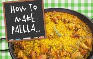 Paella lesson at Home Hostels Valencia
